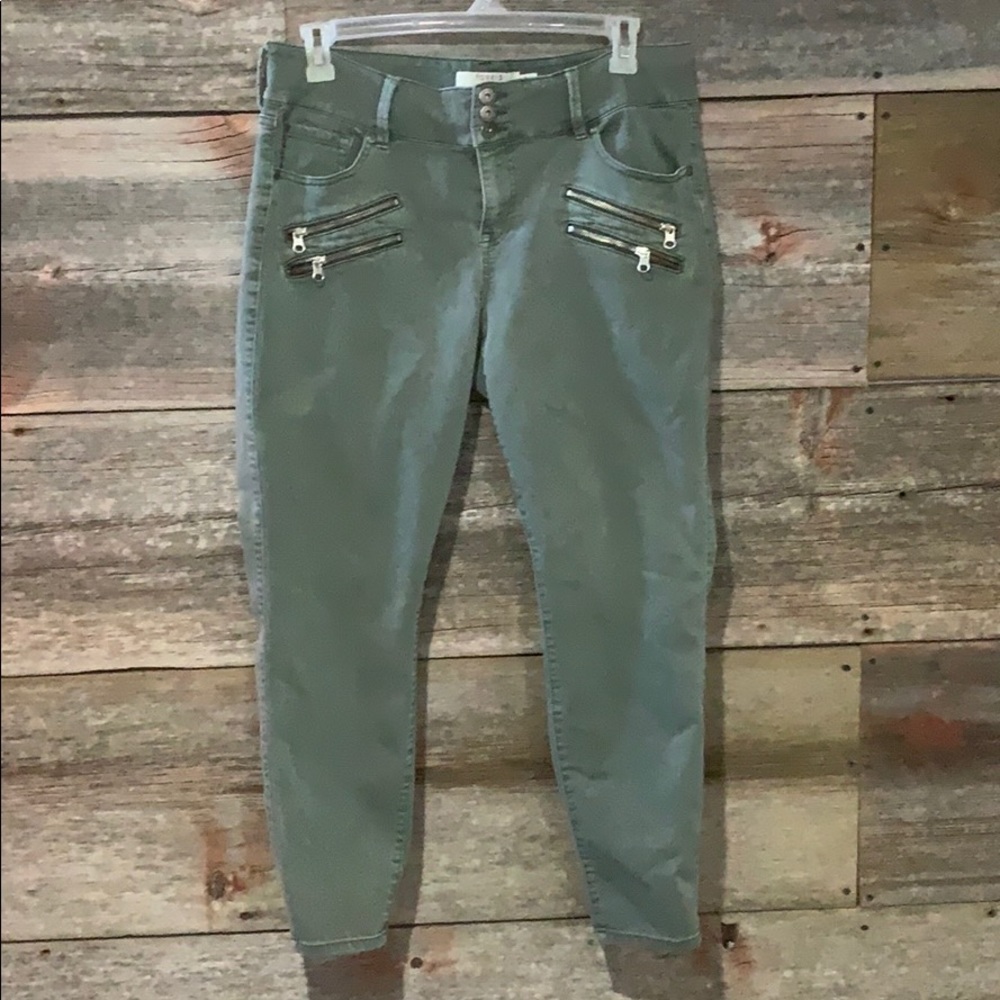 Torrid Olive Green Jeggings